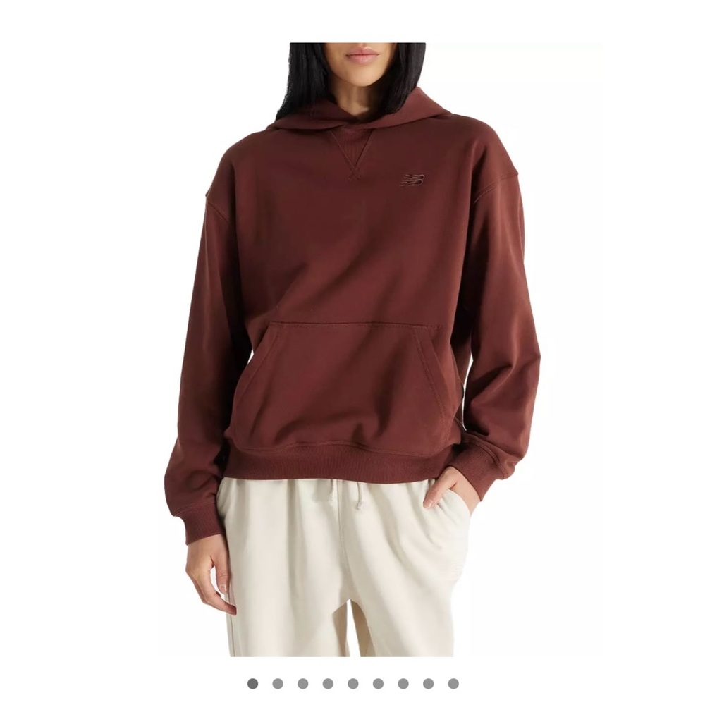 New Balance **matching set***Oversized Rust Hoodie and Sweatpants Set